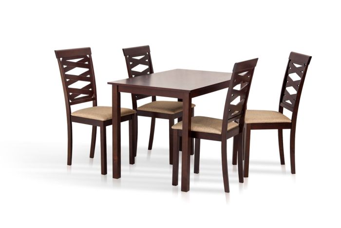 Комплект Бруклін (1+4) Тем.горіх DARK WALNUT
