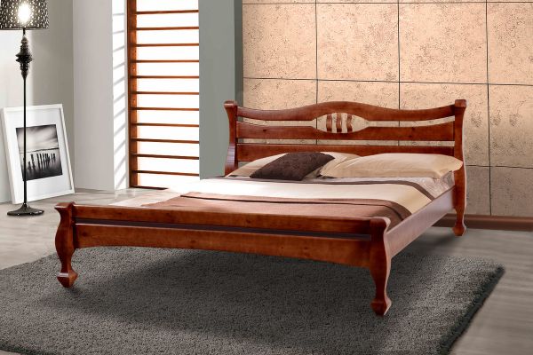 Ліжко Дінара 1400*2000, св. горіх