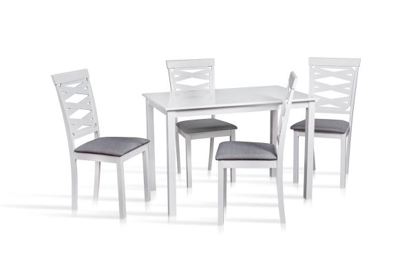 Комплект Бруклін (1+4) Білий WHITE