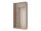 Шкаф купе Doros Сити Лайт Дуб Cонома 1 ДСП / 1 Зеркало 120х45х225 (42002033)
