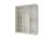 Шкаф купе Doros Сити Лайт Белое дерево 1 ДСП / 2 Зеркала 180х60х225 (42002055)