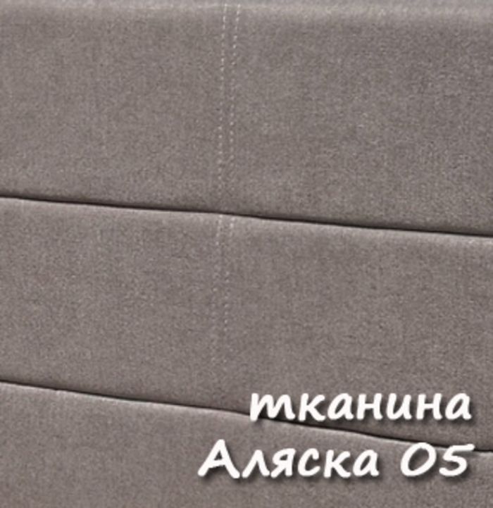 Ліжко Дюна 1600*2000 с п/м Аляска 05 сірий