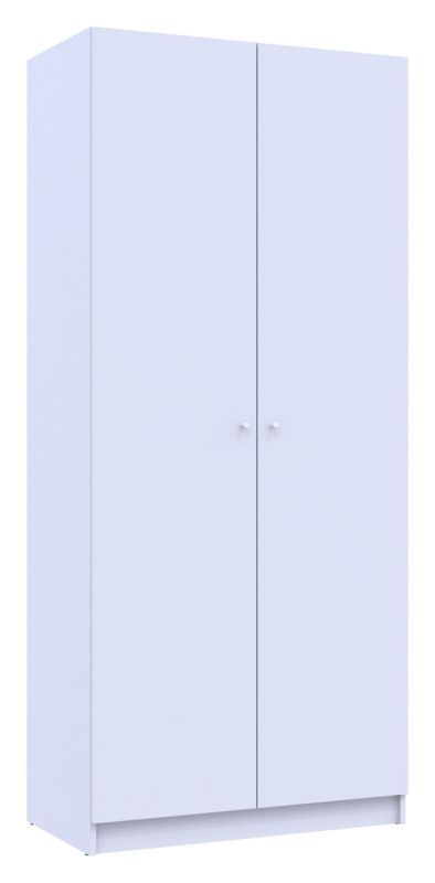 Шкаф для одежды Doros Promo с полками Белый 2 ДСП 90х48х204 (42005100)