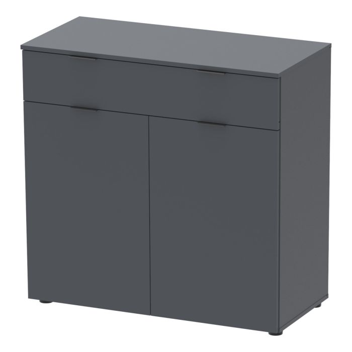 Комод Doros Рон 2 2 фасады 1 шухляда Графит 80х38х100 (41516004)