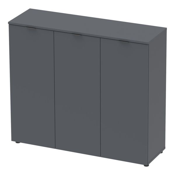 Комод Doros Рон 6 3 фасада Графит 120х38х100 (41516000)