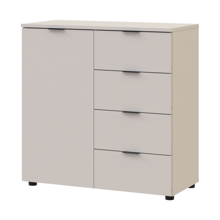 Комод Doros Рон 1 1 фасад 4 шухляды Кашемир 80х38х81 (41516043)