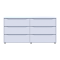 Комод Doros Глобус Белый 160х48х78 (44900224)