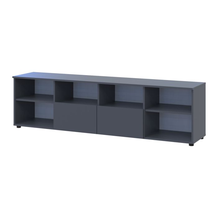 Комод Doros Рон 4 Графит 2 фасада 2 шухляды 180х38х50 (44900234)