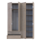 Распашной шкаф для одежды Doros Лукас Дуб Сонома 180х50х240 (80737731)