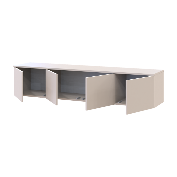 Тумба ТВ Doros Левия Кашемир 4Д 160х35х33 (41516085)