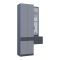 Прихожая Doros Сола 1+2 Doros Графит/Серый ДСП/зеркало 105х40х215 (42005153)