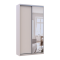 Шкаф купе Doros Сити Лайт Кашемир 1 ДСП / 1 зеркало 120х45х225 (80736338)