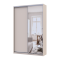 Шкаф купе Doros Сити Лайт Кашемир 1 ДСП / 1 зеркало 150х45х225 (80736356)