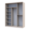 Шкаф купе Doros Сити Лайт Кашемир 3 ДСП 180х60х225 (80736365)