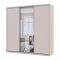 Шкаф купе Doros Сити Лайт Кашемир 2 ДСП/1 зеркало 225х60х225 (80736383)