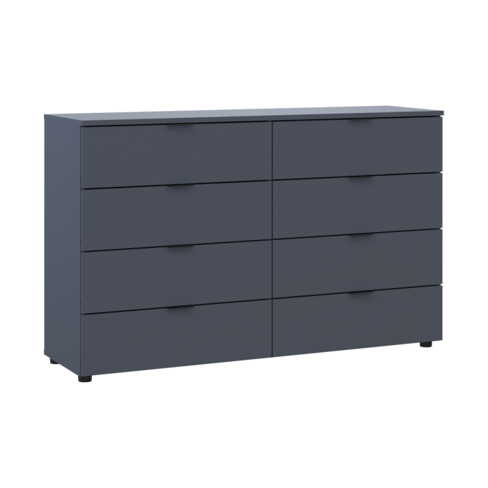 Комод Doros Рон 8 Графит 8 Ящичков 130х38х81 (41516173)