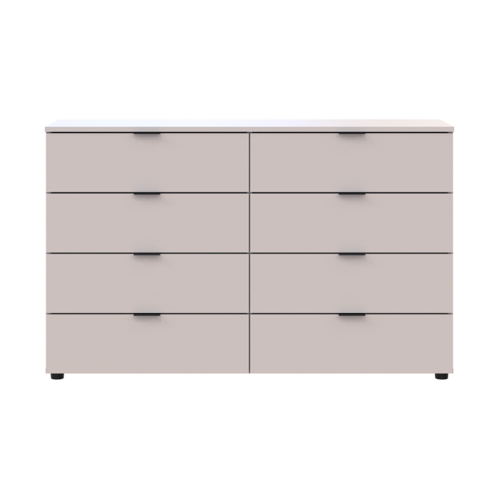 Комод Doros Рон 8 Кашемир 8 Ящичков 130х38х81 (41516171)