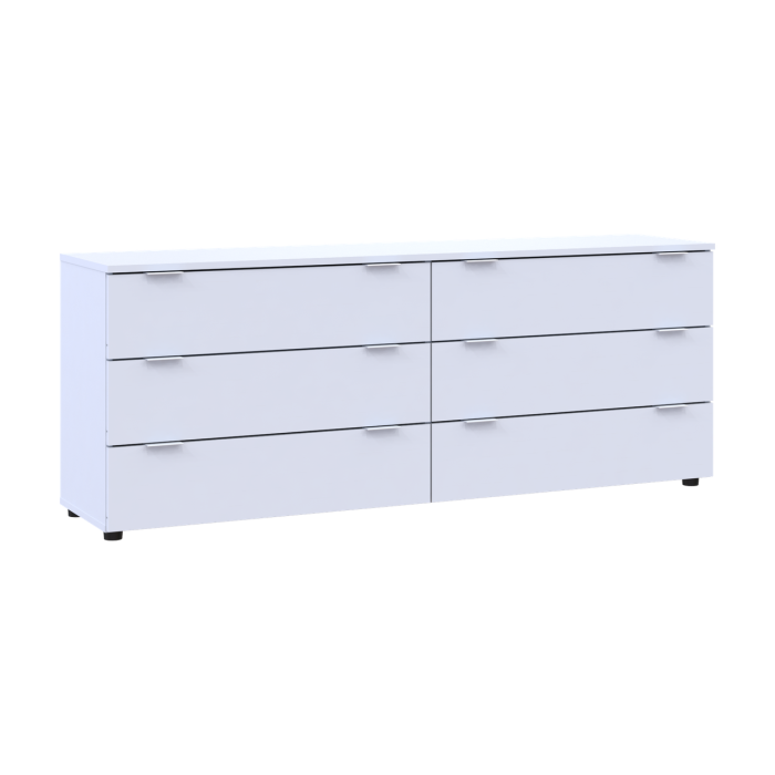 Комод Doros Рон 9 Белый 6 Ящичков 160х38х62 (41516175)