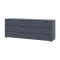 Комод Doros Рон 9 Графит 6 Ящичков 160х38х62 (41516176)