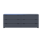 Комод Doros Рон 9 Графит 6 Ящичков 160х38х62 (41516176)