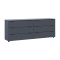 Комод Doros Рон 9 Графит 6 Ящичков 160х38х62 (41516176)