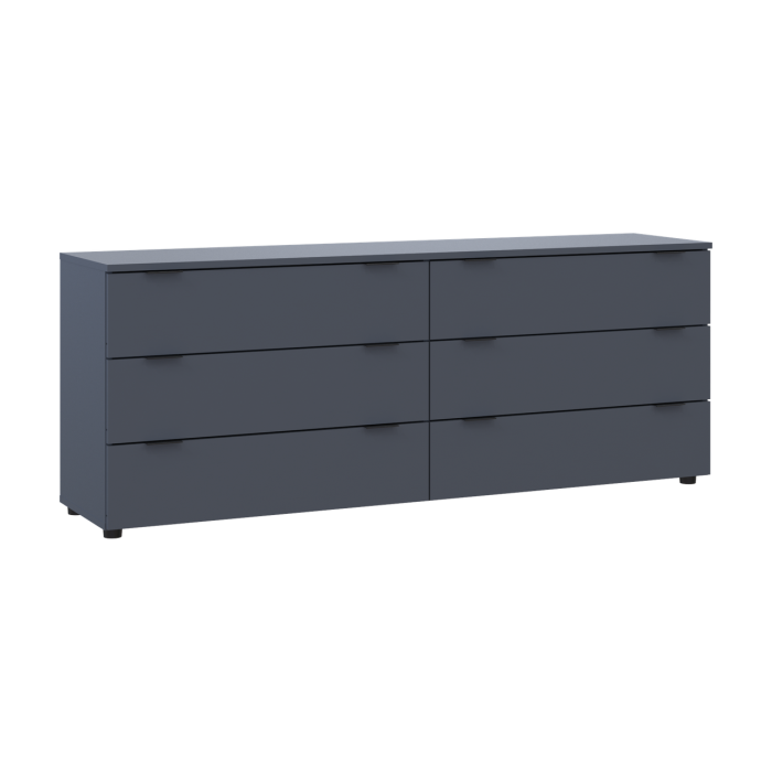 Комод Doros Рон 9 Графит 6 Ящичков 160х38х62 (41516176)