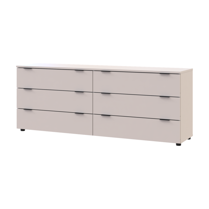 Комод Doros Рон 9 Кашемир 6 ящичков 160х38х62 (41516174)