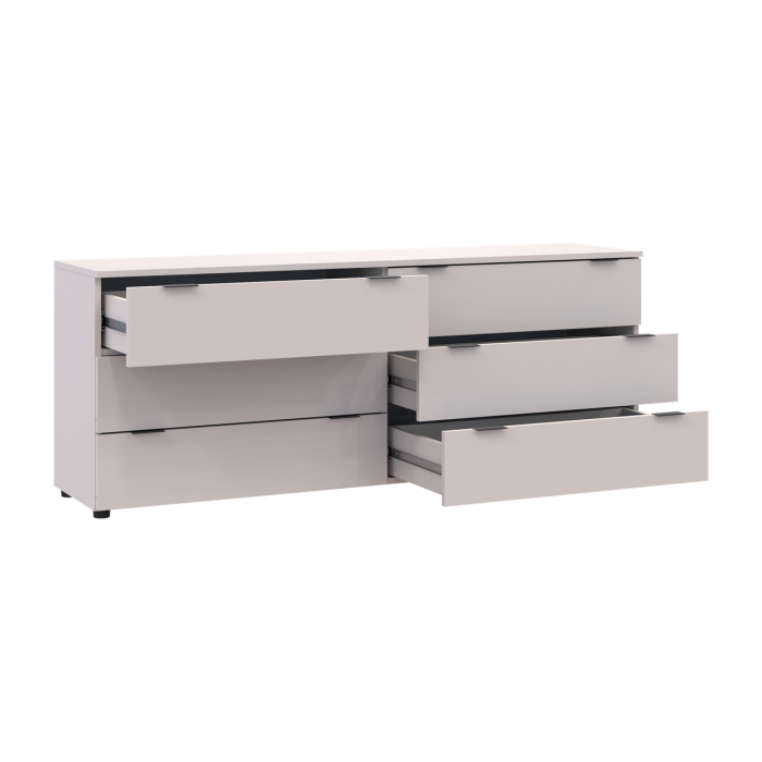 Комод Doros Рон 9 Кашемир 6 ящичков 160х38х62 (41516174)