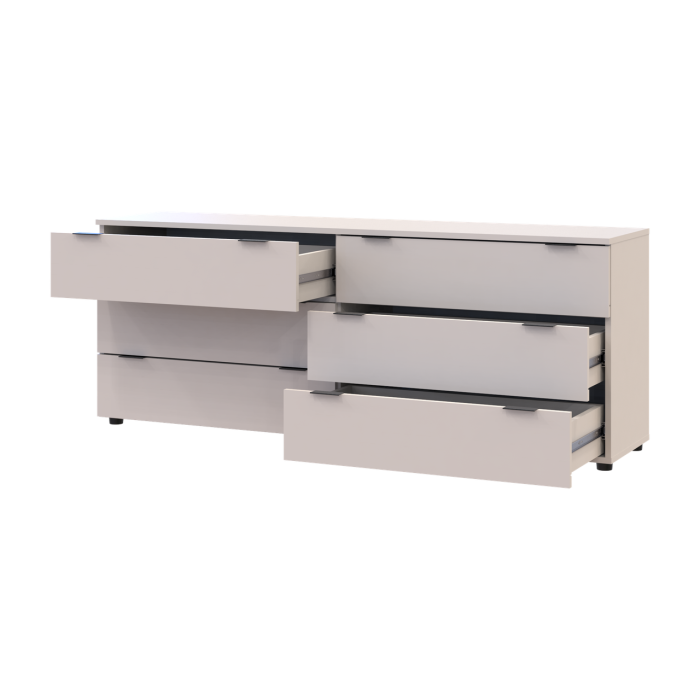 Комод Doros Рон 9 Кашемир 6 ящичков 160х38х62 (41516174)