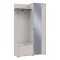 Прихожая Doros Дора Кашемир 1 ДСП/1 Зеркало 113.5х40х192 (44900364)