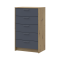 Комод Doros Ронди Дуб Артизан/Графит 5 ящиков 60х40х100 (41516188)