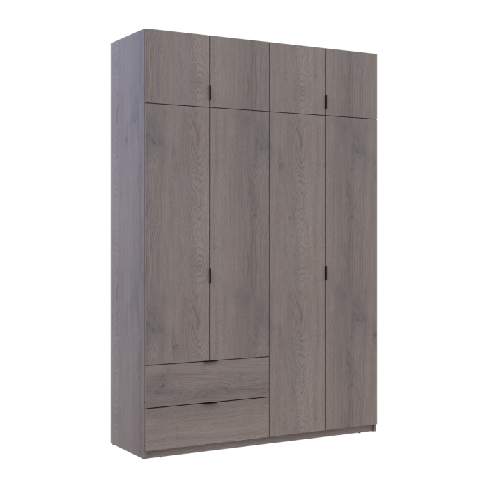 Распашной Шкаф для одежды Doros Лукас Канноло/Канноло 160х50х240 (44900366)