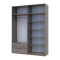 Распашной шкаф для одежды Doros Лукас Канноло/Канноло 180х50х240 (44900367)
