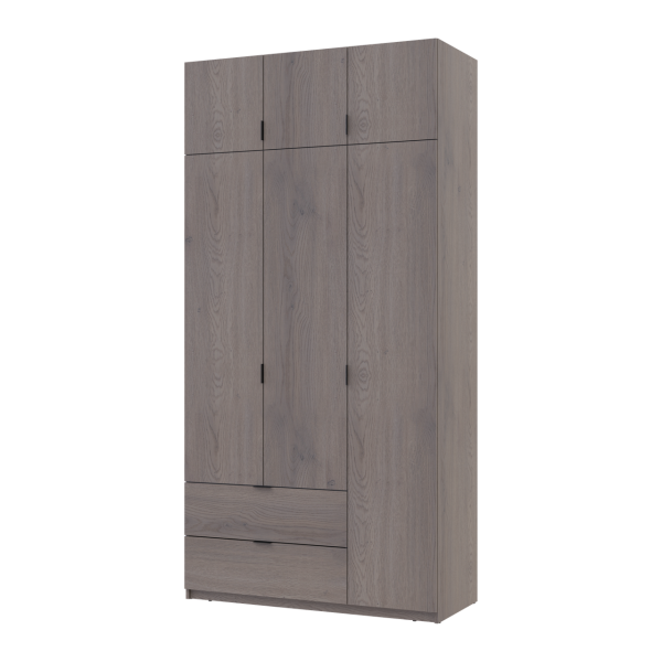 Распашной шкаф для одежды Doros Лукас Канноло/Канноло 3 ДСП 120х50х240 (44900368)