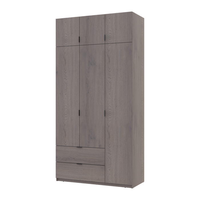 Распашной шкаф для одежды Doros Лукас Канноло/Канноло 3 ДСП 120х50х240 (44900368)