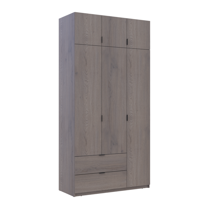 Распашной шкаф для одежды Doros Лукас Канноло/Канноло 3 ДСП 120х50х240 (44900368)
