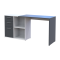 Офисный стол Doros T8 Белый/Графит 100х83х75 (41516125)