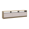 Тумба ТВ Doros U3 Дуб Артизан/Кашемир ДСП 180х33х43 (41516203)