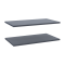 Полки к тумбе (2 шт) Doros Кассель Графит 61.5х34.5х1.6 (41516223)