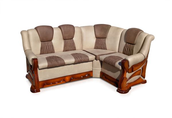 Мякий куток розкл Каприз175*130(Beige+Brown)горіх