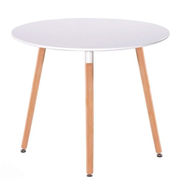Стіл обідній СІРІУС (Китай) MDF (D=60cm), білий