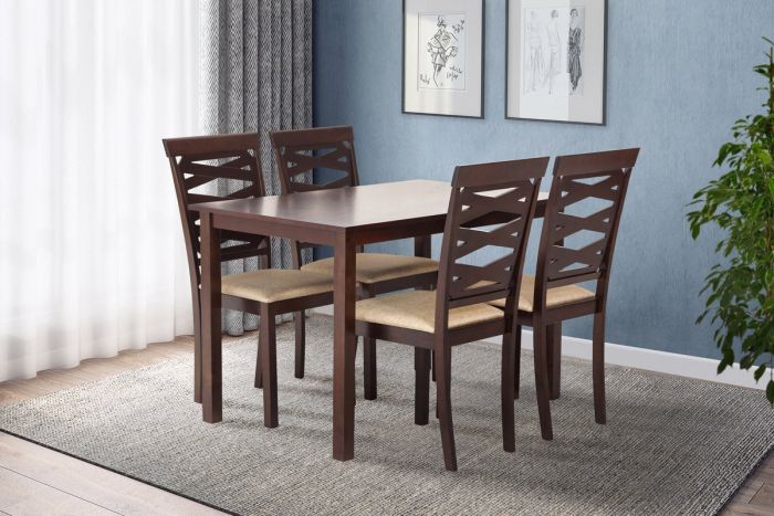 Комплект Бруклін (1+4) Тем.горіх DARK WALNUT