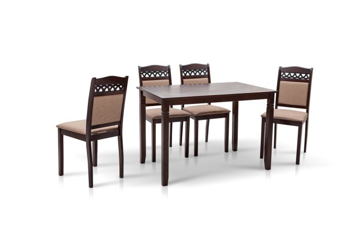 Комплект Бродвей (1+4) Тем.горіх DARK WALNUT