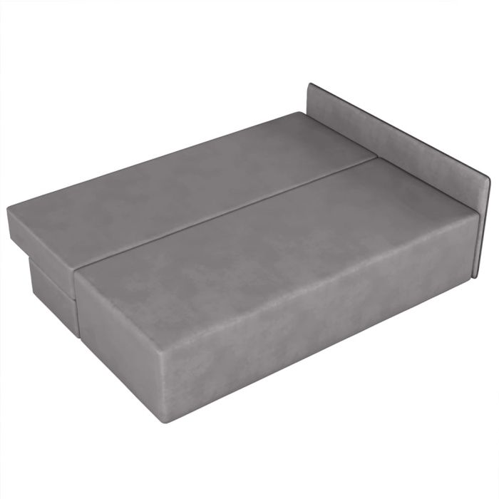 Угловой диван ортопедический iSmart MORRO Maxi еврокнижка 205x149 см (матрас Silver) серый Laura 33 (ISM-051363)