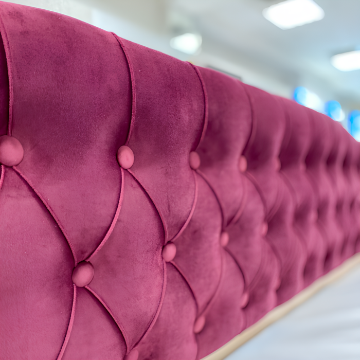 Кровать детская односпальная LION Л-9 с мягкой спинкой и выдвижными ящиками 190x90 см Розовый/Лили-02 (LION-041478)