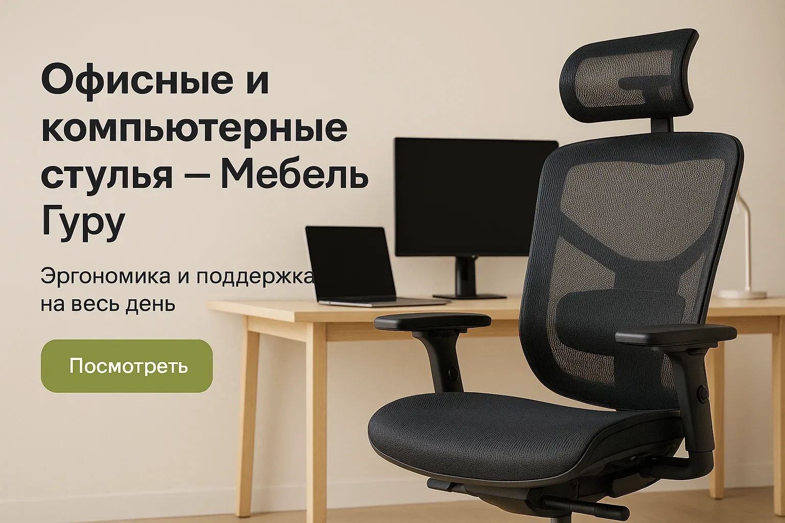 Офисные и компьютерные стулья